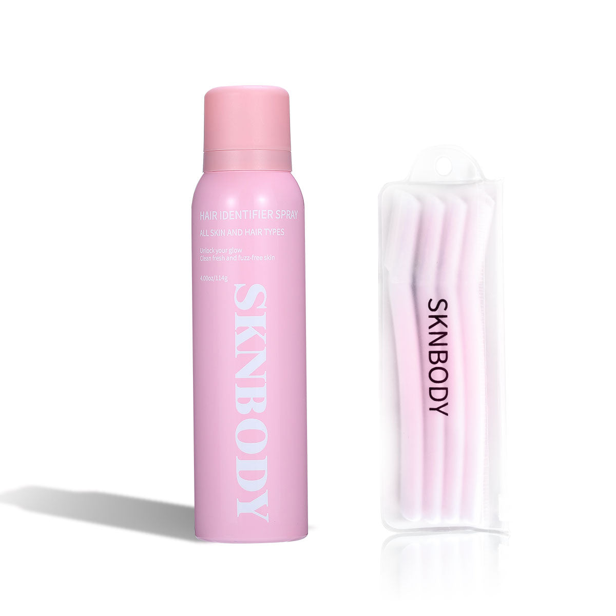 Ready Stock SKNBODY Hair Identifier Spray for Dermaplaning and Face Shaving - Suitable for All Skin and Hair Types