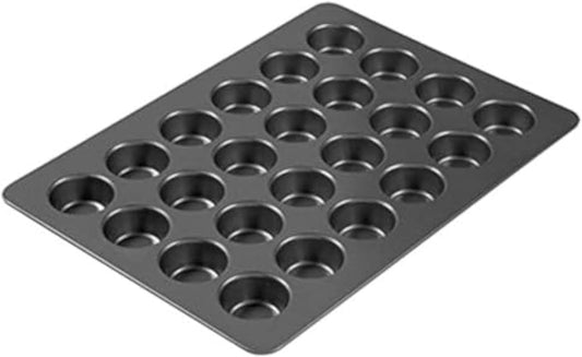 Perfect Results Premium Non-Stick Mega Standard-Size Muffin and Cupcake Baking Pan, Standard/ STD 24-Cup